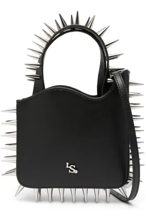 LE SILLA Jagger spike-stud leather tote bag