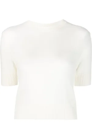 Jil Sander Short-sleeves wool top