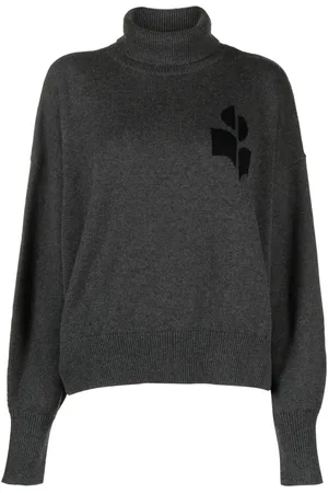 Marant Etoile Nash logo-intarsia sweater