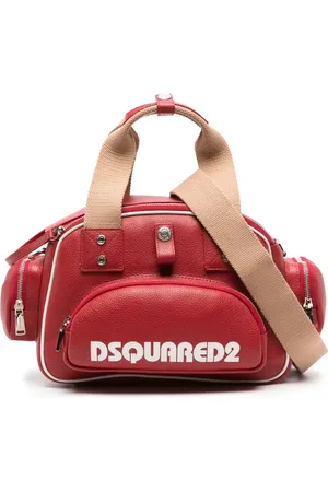 Dsquared2 Logo-print leather tote bag