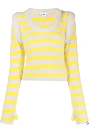 SUNNEI Fluffy striped jumper