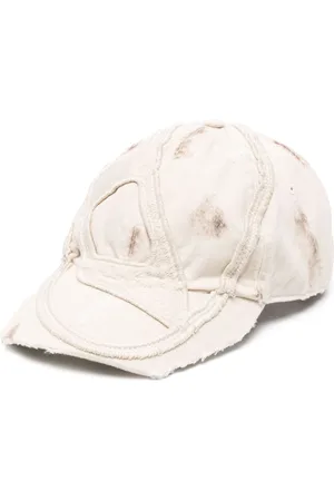 Diesel C-Obi-Destr logo-embossed cotton baseball cap