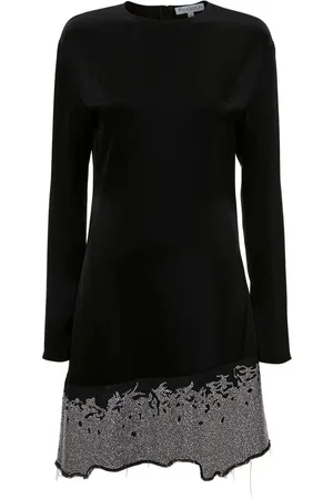 J.W.Anderson Glitter-detail crew-neck minidress