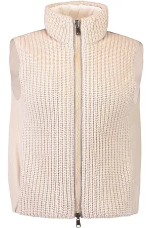 Brunello Cucinelli Reversible ribbed-knit cashmere gilet