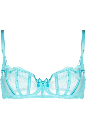 Agent Provocateur Rozlyn semi-sheer balconette bra