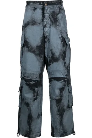 DARKPARK Tie-dye straight-leg jeans