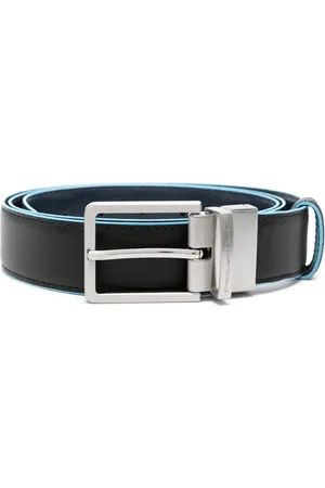 Piquadro Leather buckle belt