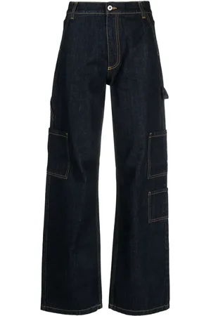 Halfboy High-rise straight-leg jeans