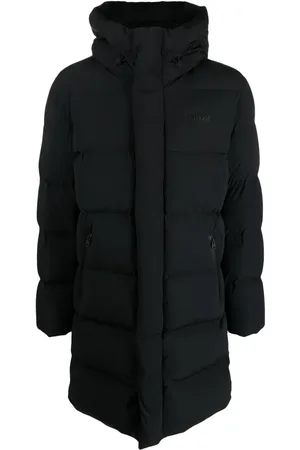 Mackage Logo-embossed padded coat