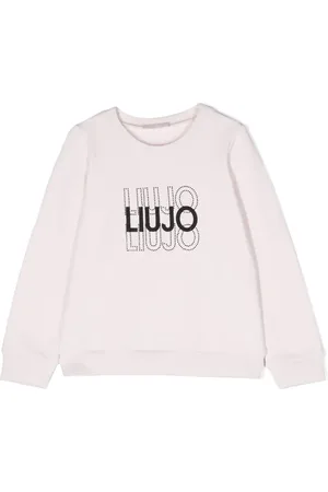 Liu Jo Rhinestone-logo crew-neck sweatshirt