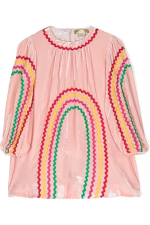 Stella McCartney Embroidered-motif velour minidress