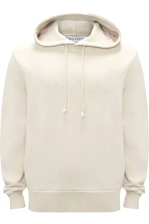 J.W.Anderson Logo-embroidered cotton hoodie