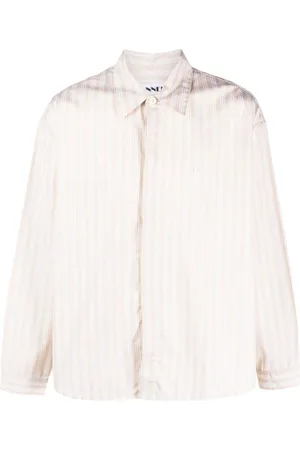 SUNNEI Striped-pattern cotton shirt