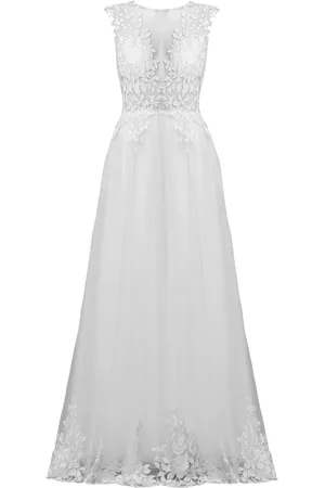 Tadashi Shoji Hastings embroidered gown