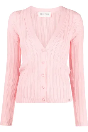 Sonia by Sonia Rykiel Logo-lettering V-neck cardigan