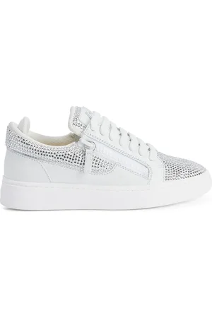 Giuseppe Zanotti GZ94 rhinestone-embellished leather sneakers