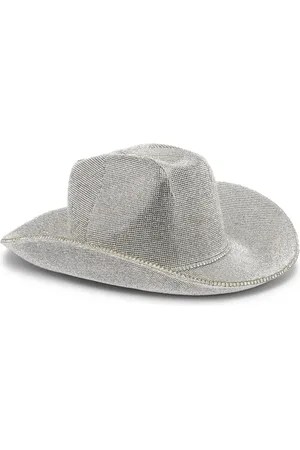 Philipp Plein Texas crystal-embellished hat