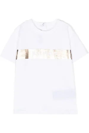 Balmain Appliqué-detail cotton T-shirt