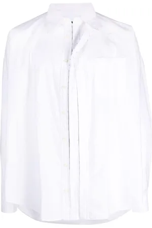Y / PROJECT Deconstructed poplin shirt
