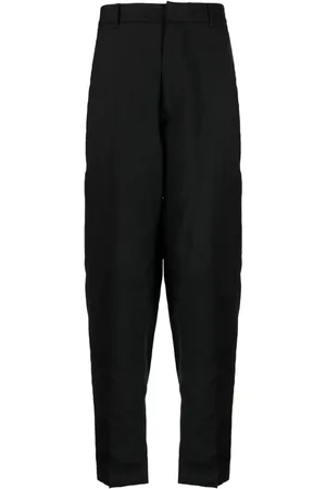 LARDINI Wool-blend tapered tailored trousers