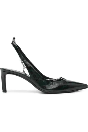 Zadig & Voltaire First Night Court 68mm leather pumps