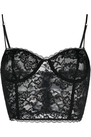 ROZIE CORSETS Lace Corset Top - Farfetch