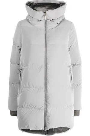 MOORER Carinzia-Os hooded padded coat