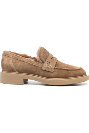 Gianvito Rossi Harris suede loafers