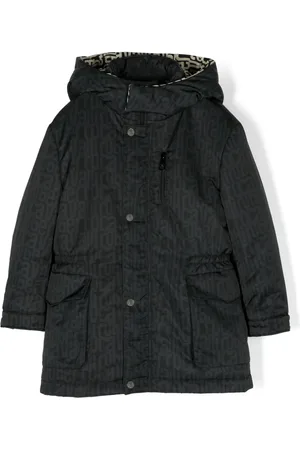 Roberto Cavalli Logo-print hooded jacket
