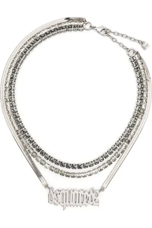 Dsquared2 Gothic multi-chain necklace