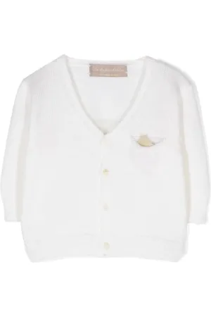 LA STUPENDERIA Intarsia-knit Cashwool?? cardigan