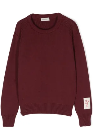 Golden Goose Logo-patch cotton jumper