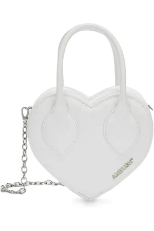 Ambush Bondage Heart Padlock Clutch Bag