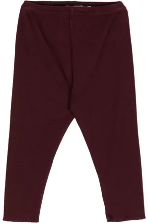 BONPOINT Exposed-seam cotton leggings
