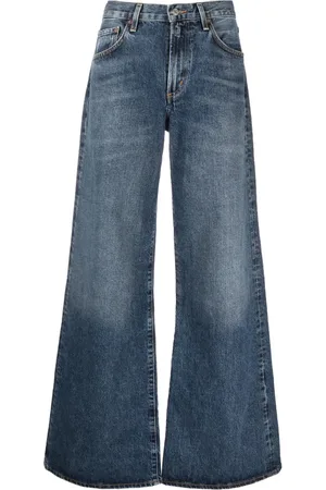 AGOLDE Clara organic-cotton flared jeans