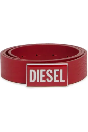 Supreme Repeat Red Leather Belt - Farfetch