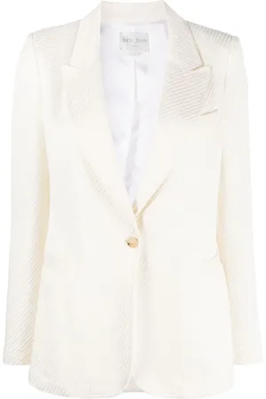 FORTE FORTE Single-breasted button-fastening blazer
