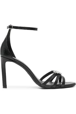 Zadig & Voltaire Amee Wing Court 90mm leather sandals