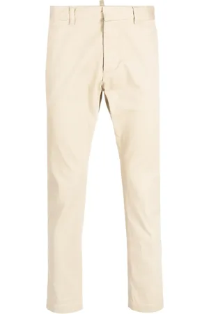 Dsquared2 Low-rise slim-fit cotton chinos