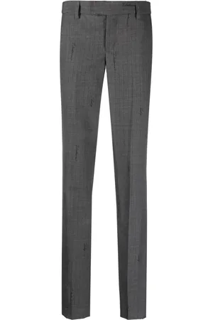 Zadig & Voltaire Prune striped slim trousers