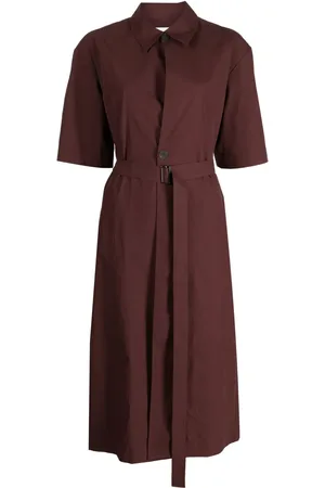 STUDIO NICHOLSON Lugana Wrapover shirtdress