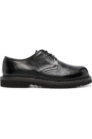 OUR LEGACY Grained-leather derby shoes