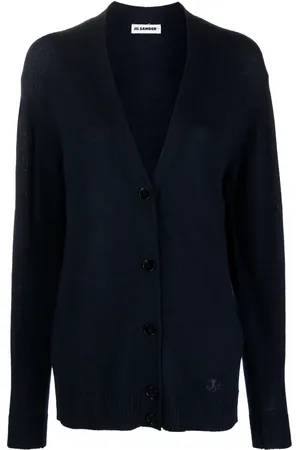Jil Sander V-neck fine-knit cardigan