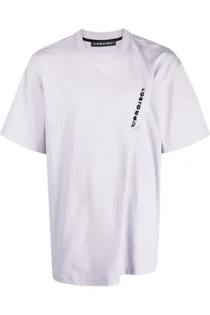 Y / PROJECT Pinched logo-embroidered cotton T-shirt
