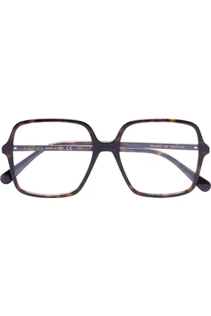 Gucci Interlocking G square-frame glasses