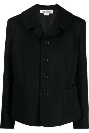 Comme des Garçons Notched-lapels wool blazer