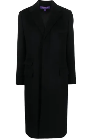Ralph Lauren Beatrisa single-breasted wool blend coat