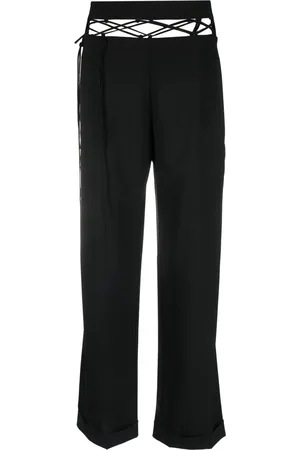 Nensi Dojaka Cut-out wool trousers