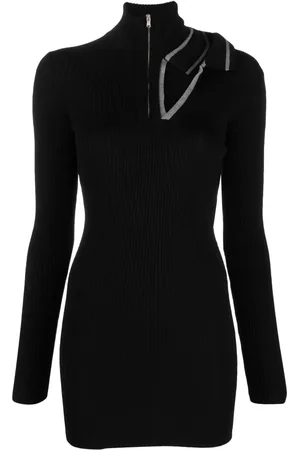 Y / PROJECT Cut-out ribbed minidress
