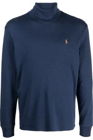 Ralph Lauren Logo-embroidered roll-neck jumper